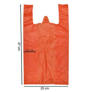 Mikrotenová taška 4 kg oranžová EXTRA PEVNÁ new