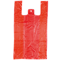 Mikrotenová taška 15 kg červená