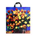 Igelitová taška 43x47 cm Tulipány 35 mic