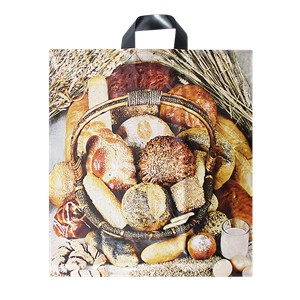 Igelitová taška 43x47 cm Pečivo 50 mic
