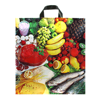 Igelitová taška 43x47 cm Ryby 35 mic