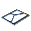 Matrice k zatavování 3D 227x178 mm Menupack ECO/BOKAMA
