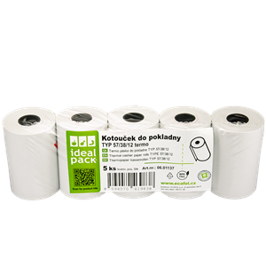 Kotouček do pokladny  57/38/12 termo 16,5m ideal pack®