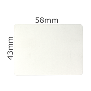 Termo etiketa 58x43 mm 1000 ks/kot