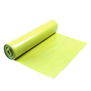 Pytel na odpad 120 l 70x110 cm, 35 mic, žlutý 