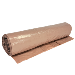 Pytel na odpad 120 l 70x110 cm, 35 mic, hnědý