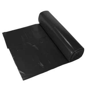 Pytel na odpad 130 l 80x130 cm, 40 mic, černý