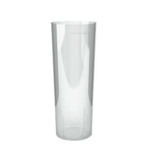 Plastový kelímek PS krystal 0,3 l long drink transp.