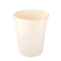 Papírový kelímek 0,2 l nápojový bílý O80mm bez plastu