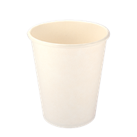 Papírový kelímek 0,2 l nápojový bílý O80mm bez plastu