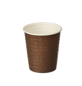 Papírový kelímek jednovrstvý 0,4 l CTG O90 mm nápojový hnědý Coffee Touch
