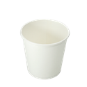 Papírový kelímek 0,1 l nápojový bílý O62 mm