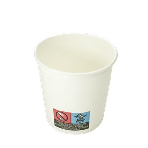 Papírový kelímek 0,1 l nápojový bílý O62 mm