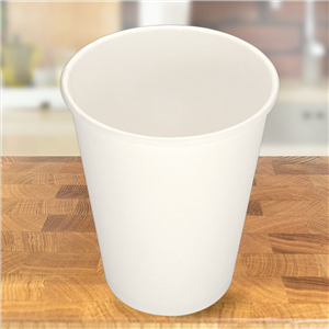 Papírový kelímek 0,3 l nápojový bílý O90mm