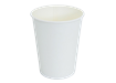 Papírový kelímek 0,3 l nápojový bílý O80mm bez plastu