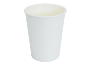 Papírový kelímek 0,3 l nápojový bílý O80mm bez plastu