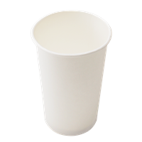 Papírový kelímek 0,5 l nápojový bílý O90 mm