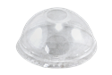 Plastové víčko PET O95mm vypouklé s otvorem k 280-500 ml