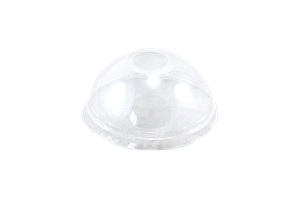 Plastové víčko PET O95mm vypouklé s otvorem k 280-500 ml