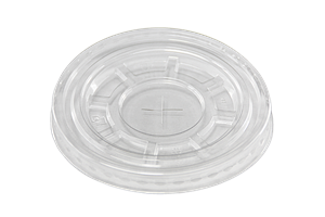 Plastové víčko PET O95mm ploché s otvorem k 280-500 ml