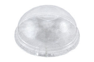 Plastové víčko PET O95mm vypouklé bez otvoru k 280-500 ml