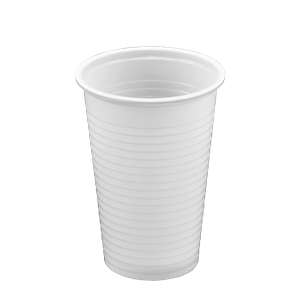 Plastový kelímek PP 0,2 l nápojový bílý