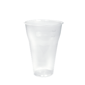 Plastový kelímek PP 0,33 l / 0,4 l nápojový transp.