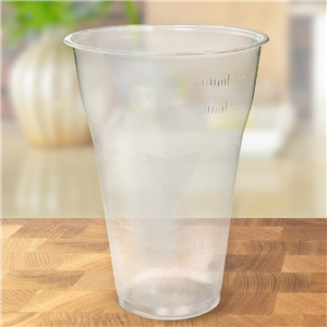 Plastový kelímek PP 0,33 l / 0,4 l nápojový transp.