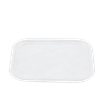 Plastové víčko hranaté PVC pro misky 500/700 ml