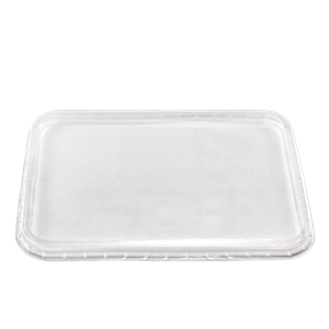 Plastové víčko hranaté PP pro misky 500/700 ml