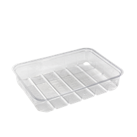 Plastová miska PVC 600 ml 190x142x35 mm