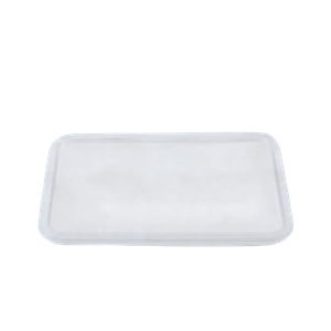 Plastové víčko PVC hranaté pro misku 600/1200 ml