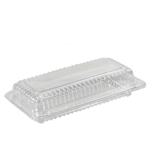 Plastová miska OPS 800 ml 220x115x50 mm s int. víčkem hranatá SL-18