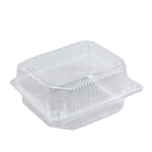 Plastová miska OPS 1300 ml s int. víčkem hranatá