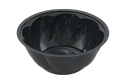 Plastová miska OPS 1000 ml salátová kulatá černá