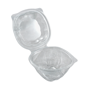 Plastová miska PET 500 ml s integrovaným víčkem
