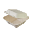 Hamburger box 150x150x75 mm cukrová třtina  