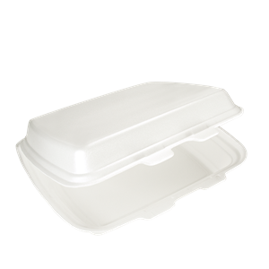 Menu box bílý XPS 246x150x60 mm AP10