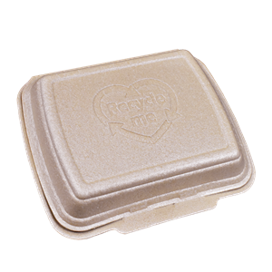 Menu box 2-dílný EPP (dvou zámkový) hnědý 