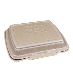 Menu box 3-dílný EPP (dvou zámkový) hnědý 