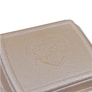 Menu box 3-dílný EPP (dvou zámkový) hnědý 
