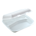 Menu box 3-dílný XPS 250x200x70 mm (dvou zámkový) HP-3