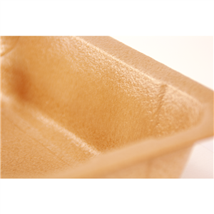 Plastová zatavovací miska XPP 1D hnědá 227x178x50 mm