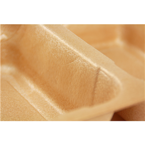 Plastová zatavovací miska XPP 2D hnědá 227x178x50 mm