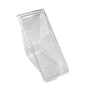 Plastový box PET na sendvič 4-vrstvý 185x78x85 mm s int.víčkem