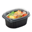 Plastová miska na jídlo PP 450ml černá