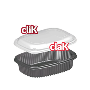 Plastová miska na jídlo PP 450ml černá