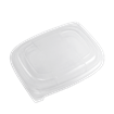 Plastové víčko PP k misce na jídlo 800 ml transparentní