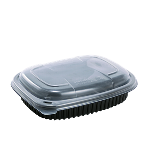 Plastové víčko PP k misce na jídlo 800 ml transparentní