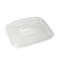 Plastové víčko PP k misce na jídlo 1000 ml 1-dílné/2-dílné transparentní